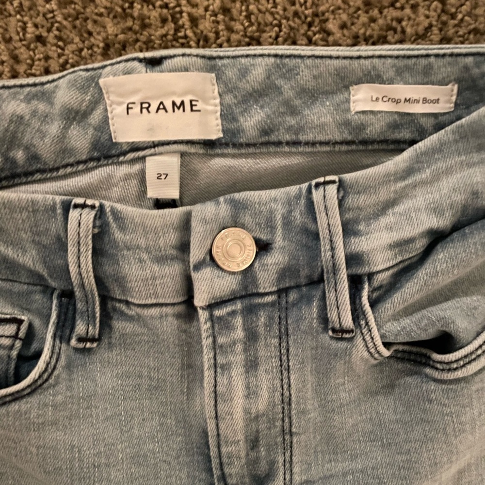 Frame Le Crop Mini Boot Jeans - Picture 2 of 3